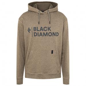Black Diamond  Stacked Logo Hoody, beige