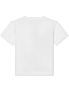 Dolce & Gabbana Kids T-shirt met logoprint - Wit