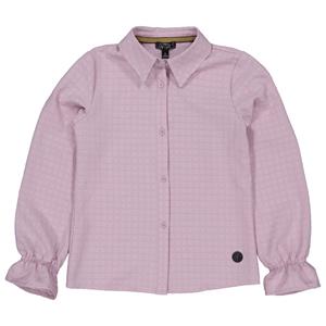 LEVV Meisjes blouse - Therese - Lila grijs