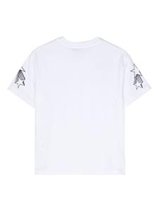 MSGM Kids T-shirt met sterrenprint - Wit