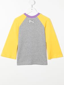 Natasha Zinko Kids T-shirt met grafische print - Grijs