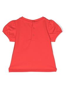 Moschino Kids T-shirt met patroon - Rood