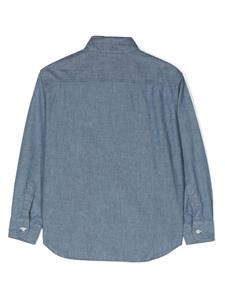 Aspesi Kids Shirt met knopen - Blauw