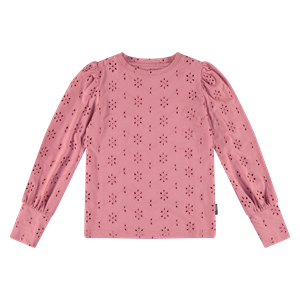 Vinrose Meisjes shirt - Dusty roze