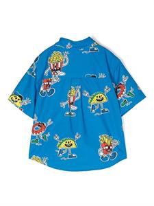 Stella McCartney Kids Shirt met print - Blauw