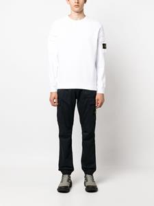 Stone Island Sweater met Compass-logopatch - Wit