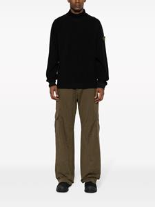 Stone Island Sweater met ronde hals - Zwart