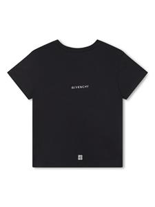 Givenchy Kids T-shirt met borduurwerk - Zwart