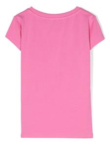 Moschino Kids T-shirt met teddybeerprint - Roze
