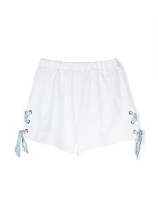 PUCCI Junior Shorts met veters - Wit