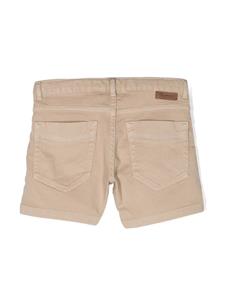 Bonpoint Ribfluwelen shorts - Beige