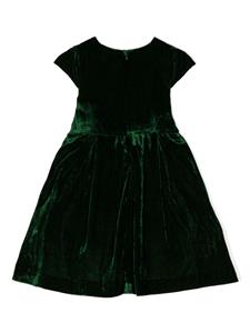 Rachel Riley Fluwelen jurk - GREEN