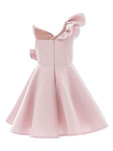 Tulleen Asymmetrische jurk - Roze