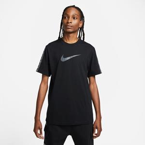 Nike T-shirt NSW Repeat - Zwart/Grijs