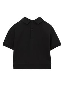 Burberry Kids Poloshirt met print - Zwart
