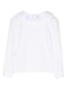 Monnalisa Shirt met franje - Wit