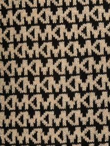 Michael Kors Kids Sjaal met monogram patroon - Zwart