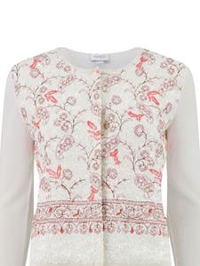 Giambattista Valli Vest met paisley-print - Wit