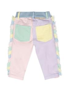 Stella McCartney Kids Jeans met colourblocking - Roze