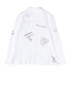 Ralph Lauren Kids Overhemd met print - Wit