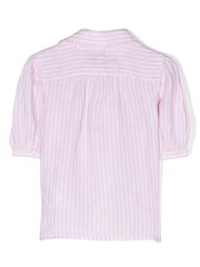 Ralph Lauren Kids Gestreept shirt - Roze