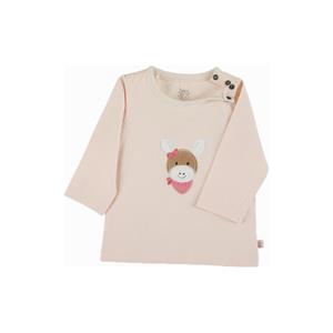 Sterntaler Shirt met lange mouwen gestreept roze