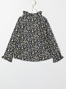 Il Gufo Shirt met bloemenprint - Groen
