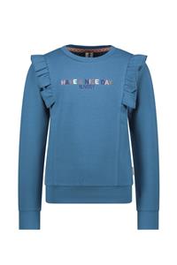 B.Nosy Meisjes sweater - Vayen - Maroccan blauw