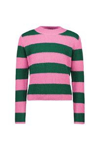 B.Nosy Meisjes sweater - Eline - Roze carnation