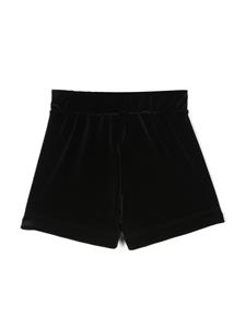 Monnalisa Fluwelen shorts - Zwart