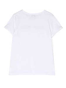 SONIA RYKIEL ENFANT T-shirt met geborduurd logo - Wit