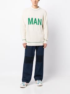 Junya Watanabe MAN Gebreide sweater - Beige