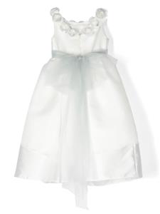 La Stupenderia Satijnen jurk - Wit