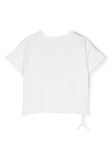 Andorine T-shirt met tekst - Wit