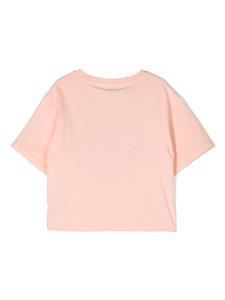 Kenzo Kids T-shirt met tijgerprint - Roze