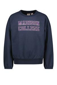 Street called Madison Meisjes sweater - Glendale - Navy blauw