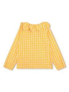 Kenzo Kids Shirt met geborduurd logo - Geel