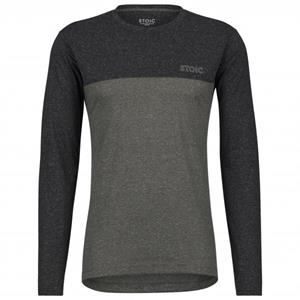 Stoic  Hemp20 SälkaSt. L/S - Sportshirt, grijs/zwart
