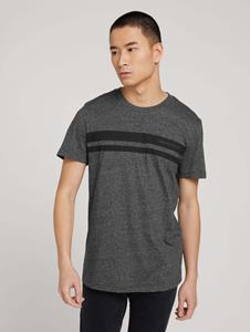 TOM TAILOR Denim T-Shirt PRINTED (1-tlg) aus Baumwolle