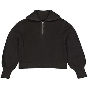 LEVV Meisjes sweater - Fenna - Raaf grijs