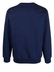 Moschino Sweater met logoprint - Blauw