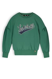 NoBell Meisjes sweater - Kim - Pine groen
