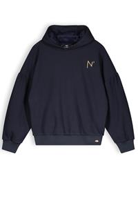 NoBell Meisjes hoodie soft - King - Navy blauw