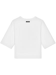 Dolce & Gabbana Kids T-shirt met grafische print - Wit