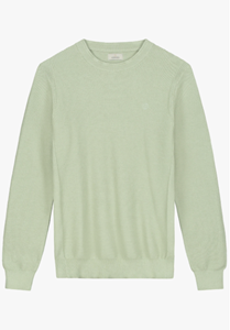 Dstrezzed Pullover Melange Slub Mercury Crew Smoke Green  