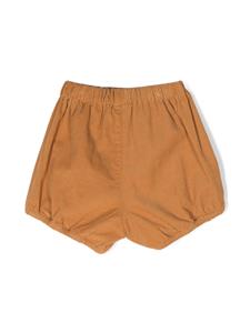 Knot Celeste ribfluwelen shorts - Geel