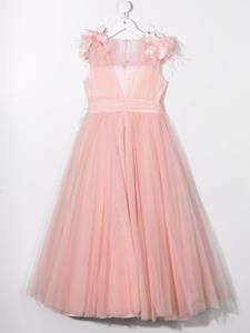 MARCHESA KIDS COUTURE Maxi-jurk met bloemenprint - Roze