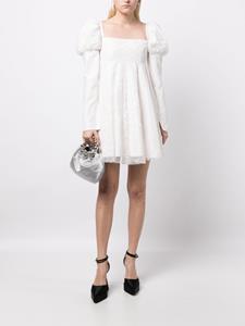 Macgraw Mini-jurk met Juliet mouwen - Wit