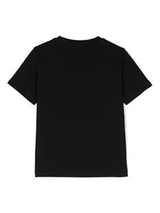 Balmain Kids T-shirt met logoprint - Zwart