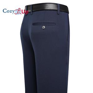 Cozy Up Straight Pants Men Casual Long Pants Comfortable Thin Trousers Solid Color